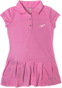 Toledo Rockets Toddler Girls Pink Caroline Short Sleeve Dress