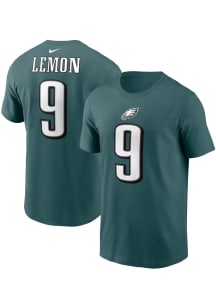 Makai Lemon Philadelphia Eagles Midnight Green Home Short Sleeve Player T Shirt