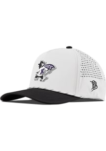 Branded Bills K-State Wildcats Willie Two Toned Curved 5 Panel Rope Adjustable Hat - White