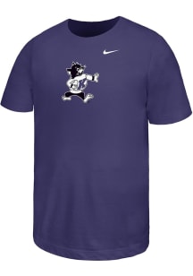 Nike K-State Wildcats Youth Purple Varsity Willie Football Short Sleeve T-Shirt