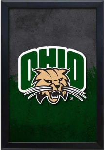 Ohio Bobcats Snap Frame LED Sign - Black
