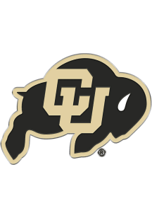 Colorado Buffaloes Full Color Car Emblem - Black