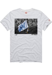 Homage Chicago Cubs Ash Clark the Cub Short Sleeve Fashion T Shirt