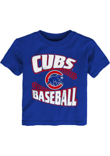 Chicago Cubs Infant Stitches Short Sleeve T-Shirt Blue