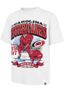47 Carolina Hurricanes White Regional Foundation Short Sleeve Fashion T Shirt