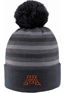 LogoFit Minnesota Golden Gophers Dark Grey Doc Marled Mens Knit Hat