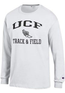 Champion UCF Knights White Track & Field Icon Jersey Long Sleeve T Shirt