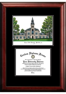 K-State Wildcats Diplomate and Campus Lithograph Diploma Frame - Brown