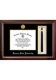 K-State Wildcats Tassel Box Diploma Diploma Frame - Brown