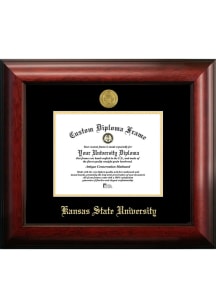 K-State Wildcats Gold Embossed Diploma Frame Diploma Frame - Brown