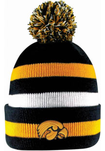 LogoFit Iowa Hawkeyes Yellow Primetime Mens Knit Hat
