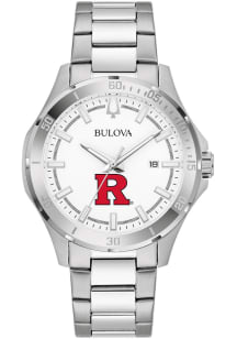 Bulova Rutgers Scarlet Knights Sport Classic Mens Watch