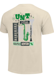 North Texas Mean Green Ivory School of Music Short Sleeve T Shirt