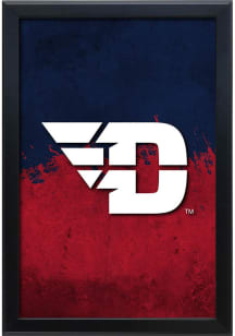 Dayton Flyers Snap Frame LED Sign - Black