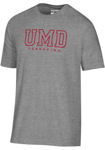Gear For Sports Maryland Terrapins Black Big Cotton Short Sleeve T Shirt