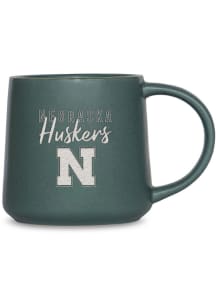 Nebraska Cornhuskers Sage Taper Ceramic Mug - Green