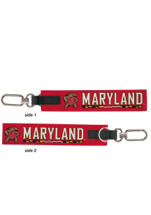 Maryland Terrapins Oversized KeyStrap Keychain - Red