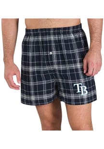 Concepts Sport Tampa Bay Rays Mens Navy Blue Ultimate Boxer Shorts