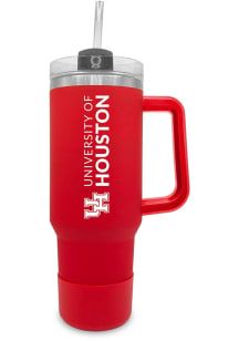 Houston Cougars 40 oz Stainless Steel Tumbler - Red