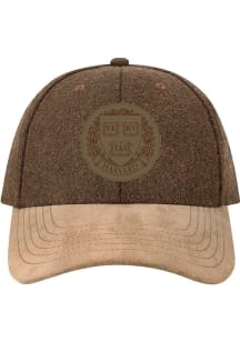 Legacy Harvard Crimson Premium Wool Adjustable Hat - Brown