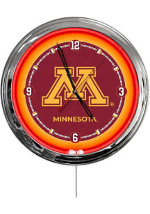 Minnesota Golden Gophers Multi Color LED Wall Clock