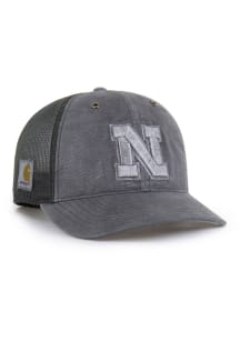 47 Nebraska Cornhuskers Carhartt Garment Dyed Trucker RF Adjustable Hat - Charcoal