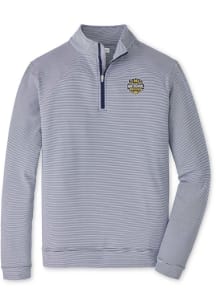 Peter Millar Michigan Wolverines Mens Navy Blue 2026 Men's Basketball National Champions Perth Sug..