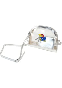 Kansas Jayhawks Half moon Womens Clear Tote