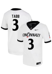 Cole Tabb  Nike Cincinnati Bearcats White NIL Name And Number Football Jersey