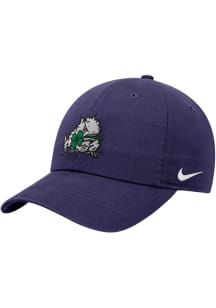 Nike TCU Horned Frogs Club Cap Adjustable Hat - Purple