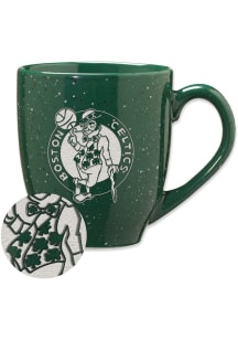 Boston Celtics Standard 16oz Speckle Ceramic Mug - Green
