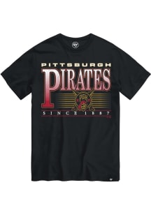 Pittsburgh Pirates Mens Black City Connect B&T Wynwood Franklin Big and Tall T-Shirt
