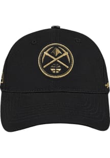 Pro Standard Denver Nuggets Gold Twist Pro Arc Adjustable Hat - Black