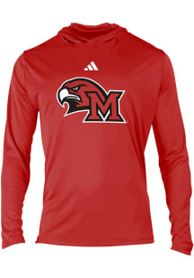 Adidas Miami RedHawks Mens Red Primary Logo Hood