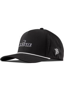 Branded Bills K-State Wildcats Wordmark Curved 5 Panel Rope Adjustable Hat - Black