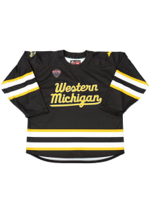 Western Michigan Broncos Mens Brown Replica Hockey Jersey
