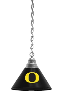 Oregon Ducks Single Silver Billiard Lamp