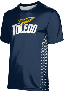 ProSphere Toledo Rockets Navy Blue Geometric Short Sleeve T Shirt
