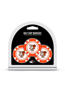 Bowling Green Falcons Poker Chip 3 Pack Golf Ball Marker