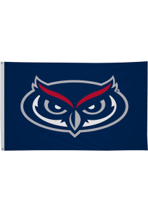 Florida Atlantic Owls 3' x 5' Silk Screen Grommet Flag - Navy Blue