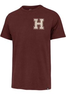 47 Harvard Crimson Maroon Franklin Tee Short Sleeve Fashion T Shirt