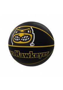 Logo Brands Iowa Hawkeyes Primary Rubber Basketball