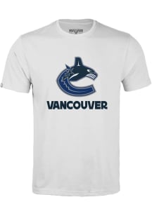 Levelwear Vancouver Canucks White Richmond Home Turf Short Sleeve T Shirt