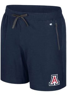 Colosseum Arizona Wildcats Mens Navy Blue Leto Shorts