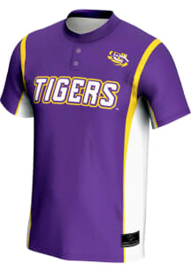 ProSphere LSU Tigers Mens Purple Rival Baseball Jersey