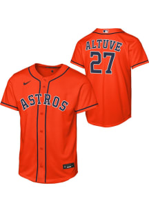 Jose Altuve  Nike Houston Astros Youth Orange Alt 1 Baseline Jersey