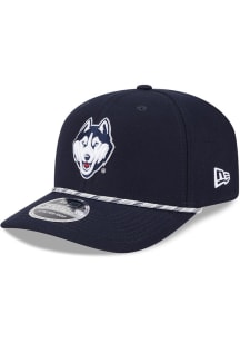 New Era UConn Huskies 970SS MULTI ROPE Adjustable Hat - Navy Blue