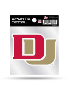 Denver Pioneers 4x4 Auto Decal - Maroon