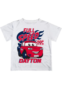 Vive La Fete Dayton Flyers Infant Full Speed Short Sleeve T-Shirt White