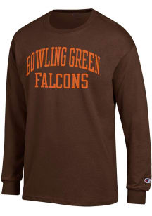 Champion Bowling Green Falcons Brown Jersey Long Sleeve T Shirt